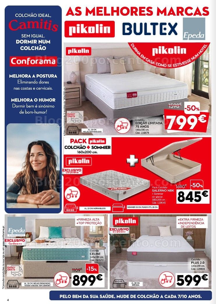 Antevisão Folheto CONFORAMA Promoções de 30 abril a 25 maio